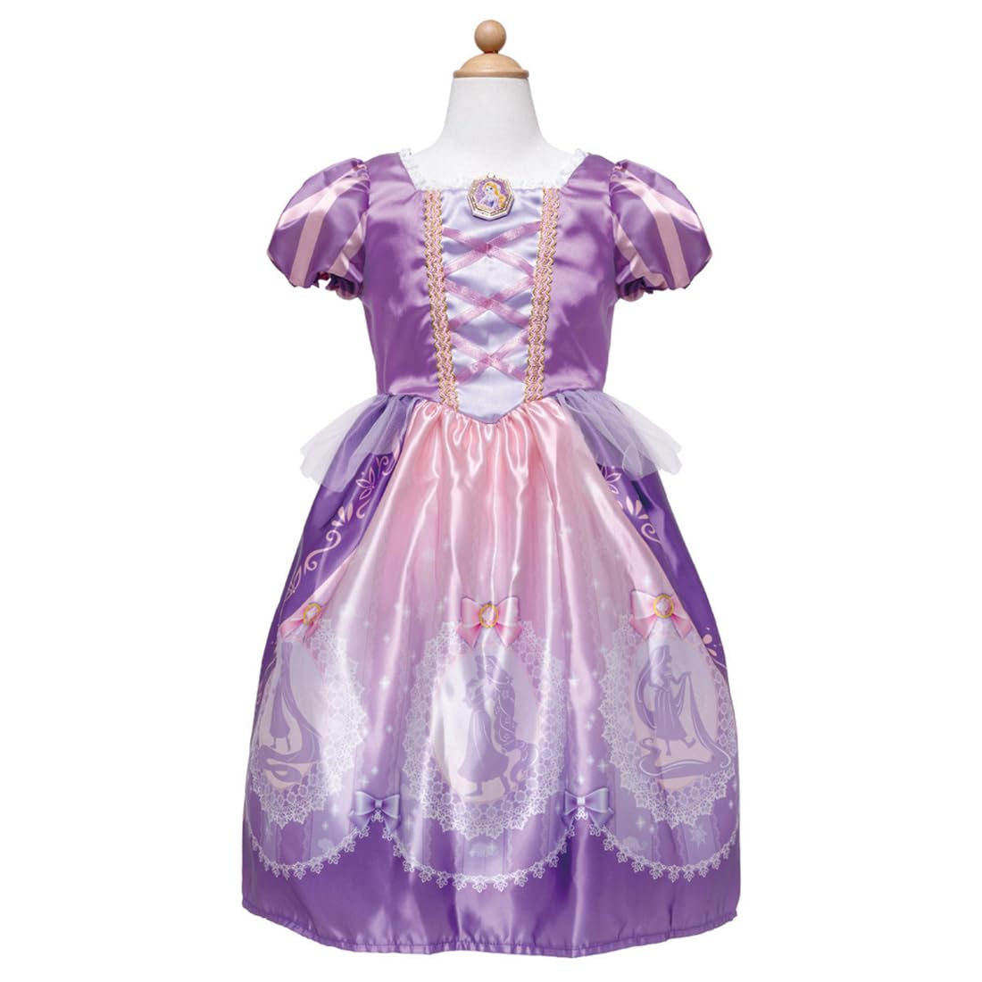TAKARA TOMY [Official Domestic Product] Disney Princess Sparkling Fantasy Dress Deluxe Set Rapunzel