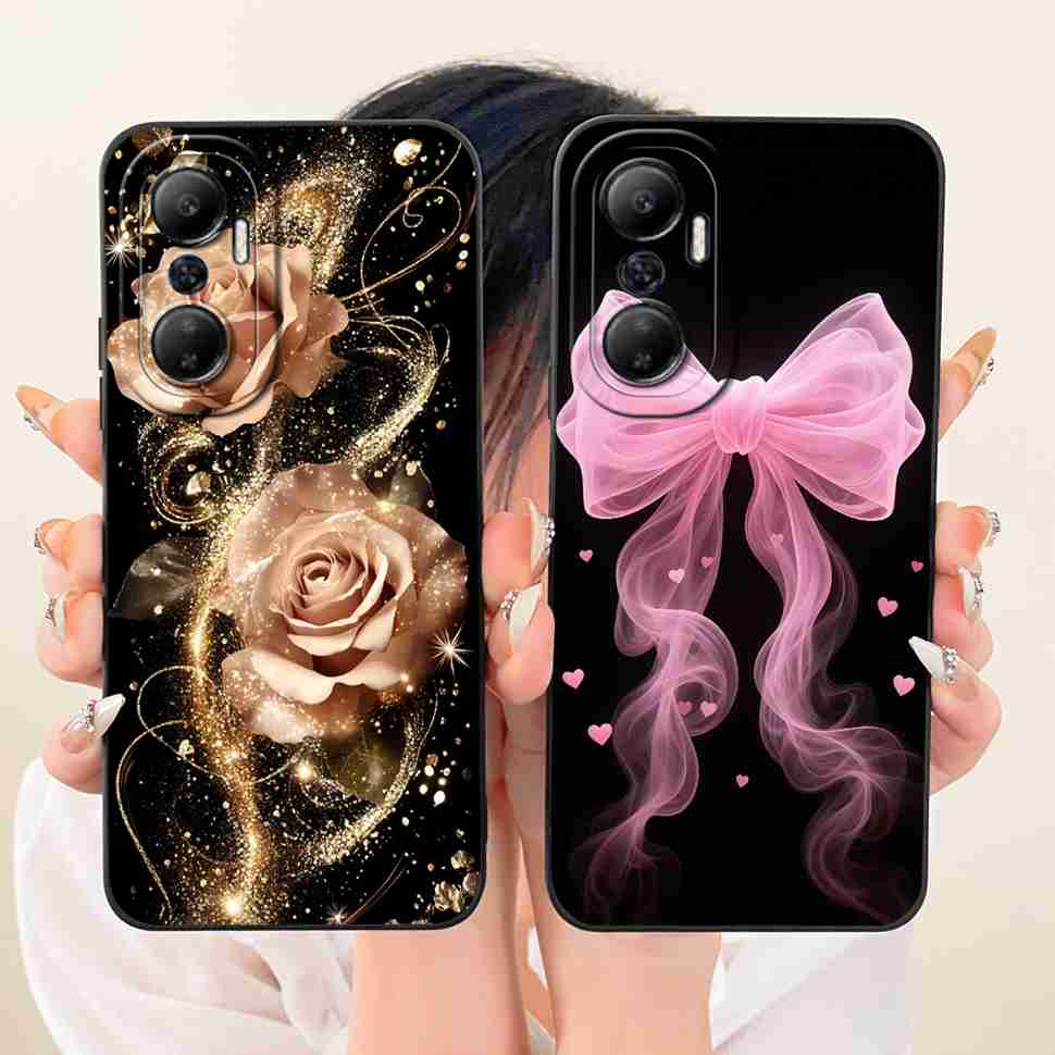 For Infinix Hot 20 4G X6826 X6826B X6826C Case 2022 New Fashion Pattern Soft Silicone Back Cover For Hot 20 Hot20 Casing 6.82''