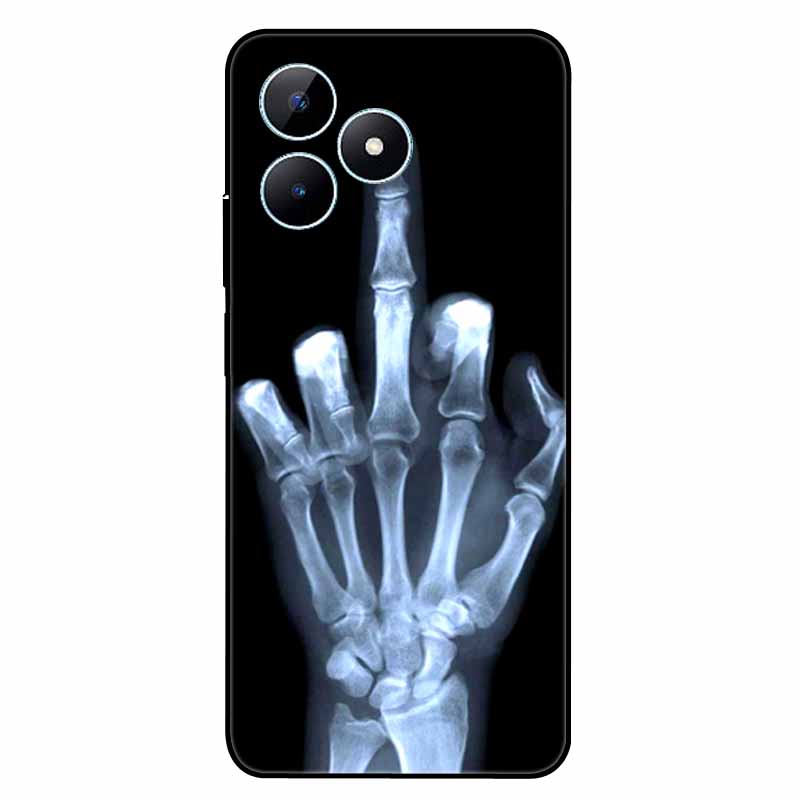 Funda For Realme Note 50 Case Silicone Soft Shockproof Cartoon TPU Phone Shell For Realme Note50 Cover Painted Cute Coque Note50