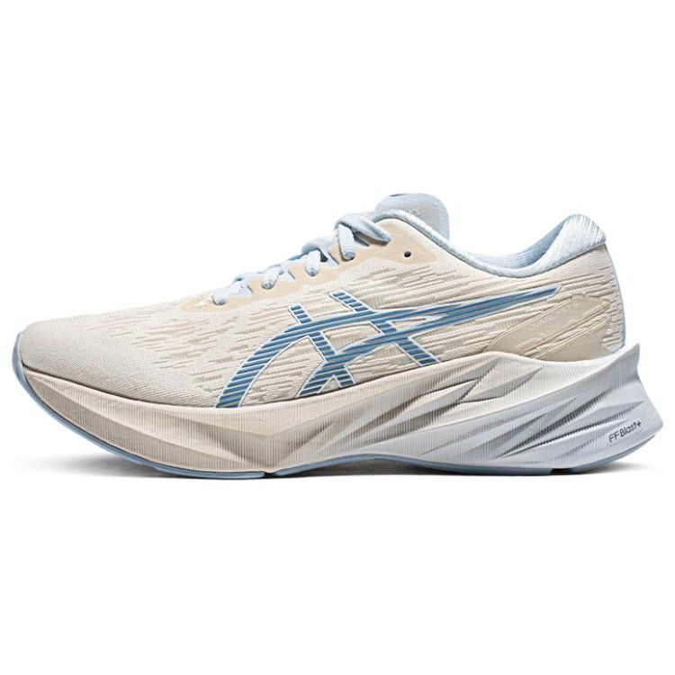 Asics Novablast 3 Comfortable Fabric Synthetic Leather Shock Absorbing Durable Breathable Lightweight Low Top Running Shoes 1012B542-200