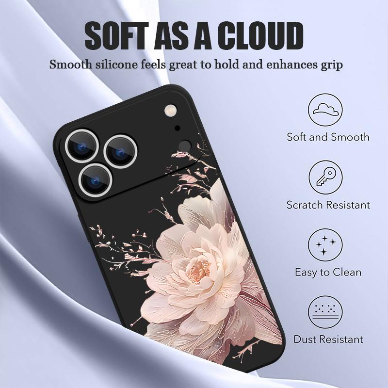 Für iPhone 17 Pro Max Hülle INS Buntes Blumenmuster Magnetisch Für Magsafe Weiche Hülle Für iPhone 16 15 14 13 Pro Max 17E 16E