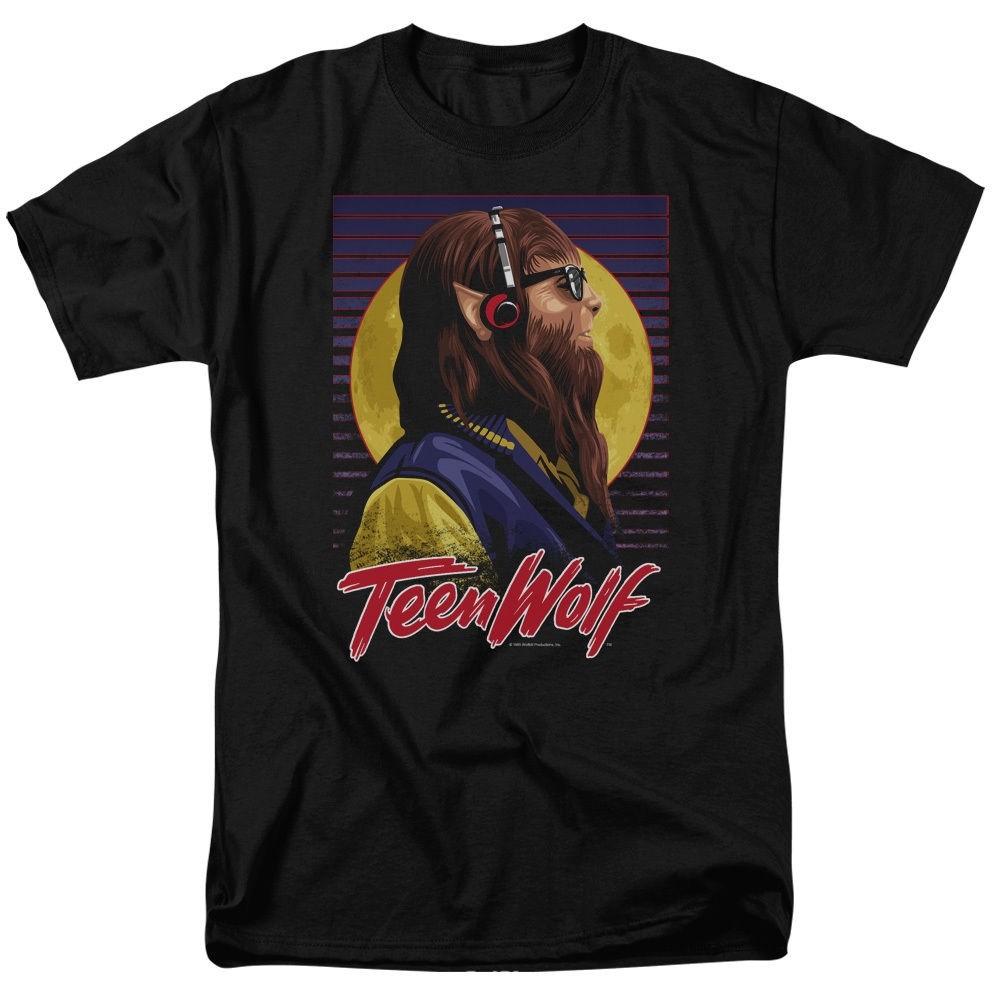 

Teen Wolf Headphone Wolf T-Shirt Sizes S-4XL NEW 2XL