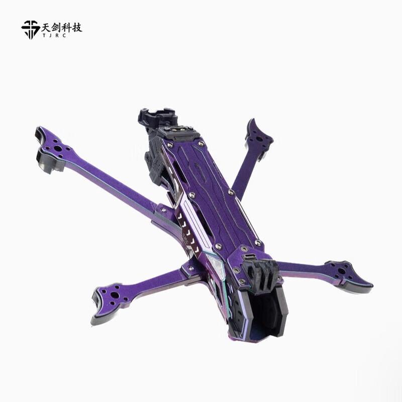 

Yingbing Tianjian J5 V2 5-дюймова DC Wide X Рама для FPV дрона з вуглецевого волокна