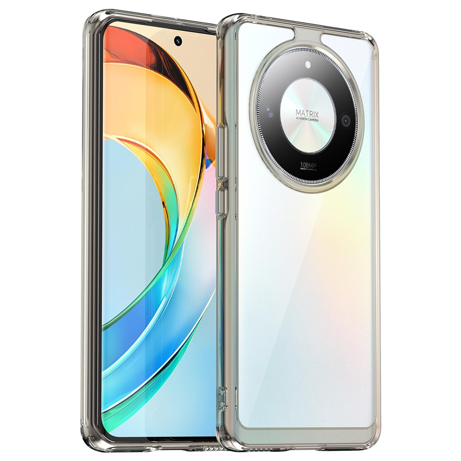 

Для Honor Magic6 Lite 5G/X50 5G/X50 GT 5G/X50 Pro 5G/X9b 5G Чехол Прозрачная Задняя Крышка Телефона Transparent Grey