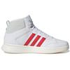 Adidas Court80s Mid High Top Casual Skate Shoes Unisex White Red Gray Sneakers EG8440