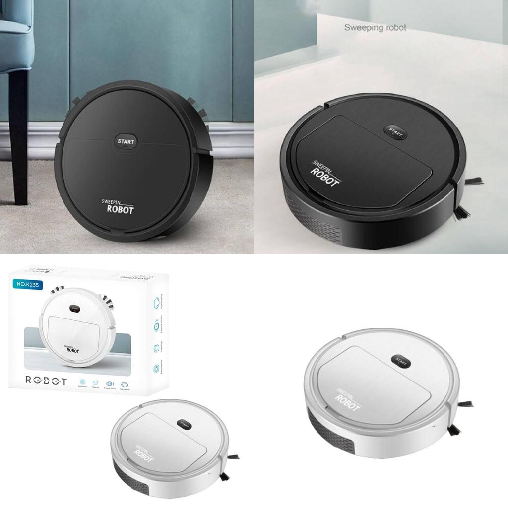 Mechanical Operation Home Cleaning Robot Portable Rechargeable Floor Vacuum