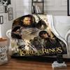 1pc Lord of the Rings Return of the King Flannel Blanket Soft Warm Throw for Home, Office, Travel, All-Season Cozy Bedding GiftL1215