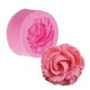 3D Blomma Bloom Rosform Silikonfondant Tvålkaka Bakning Gelé Godis Dekorationsformar Choc B9J6