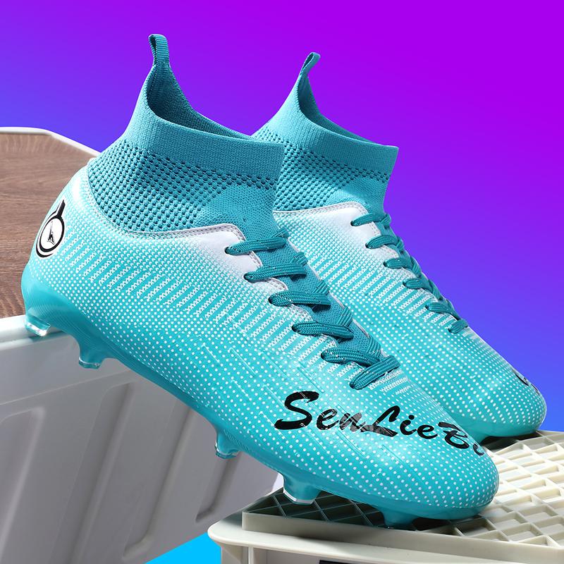 2025 New Hot High Quality Man Football Boots Society Outdoor TF/AG Mens Studded Boots Light Training Teenager Soccer Shoe botas
