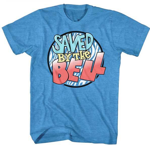 Saved By The Bell TV Show Color Logo Men's T Shirt Unisex T-Shirt