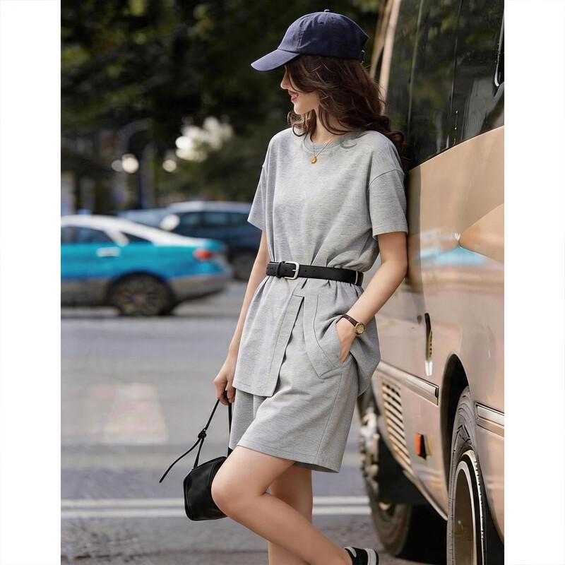 Demana Cooling Tech Puff Sleeve Top & Shorts Set XL