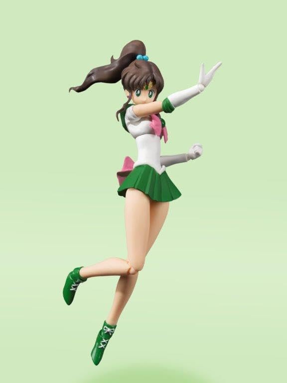 TAMASHII NATIONS Sailor Moon Sailor Jupiter Color 150mm ABS PVC Painted Action Figure S.H.Figuarts -Animation Edition- Approx. &