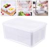 Draining Storage Containers Fridge Produce Saver Bins for Vegetables