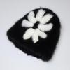 New Style Women Winter Real Mink Fur Hat Lady Warm 100% Genuine Real Fur Hat Good Elastic Knitted Genuine Mink Fur Caps