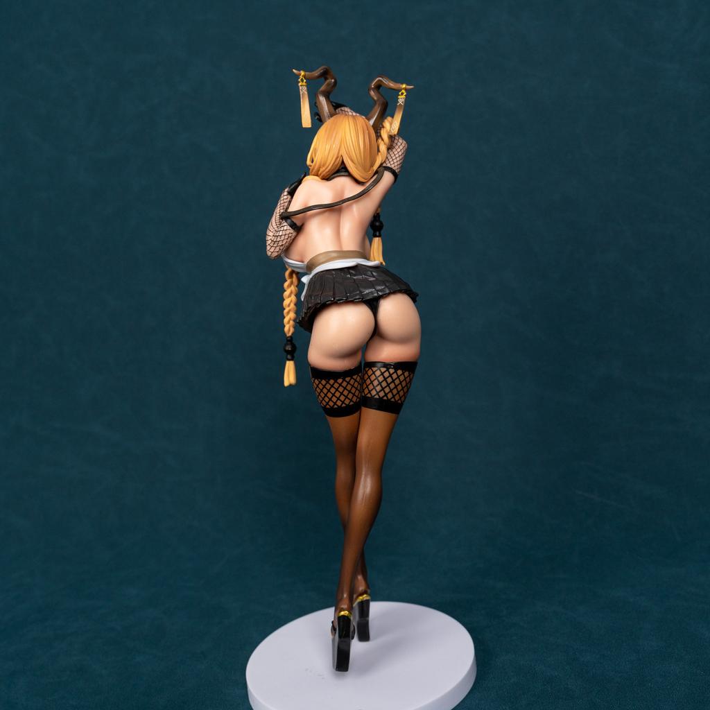 31cm Azur Lane Owari Game Figures Beautiful Girl Statue Cartoon Girl Models Boys Collectible Toys Cute Ornament Doll Toys Gifts