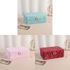 Jewelry Organizer Box With Lock For Necklaces And Rings In Pu Leather For Gift And Travel