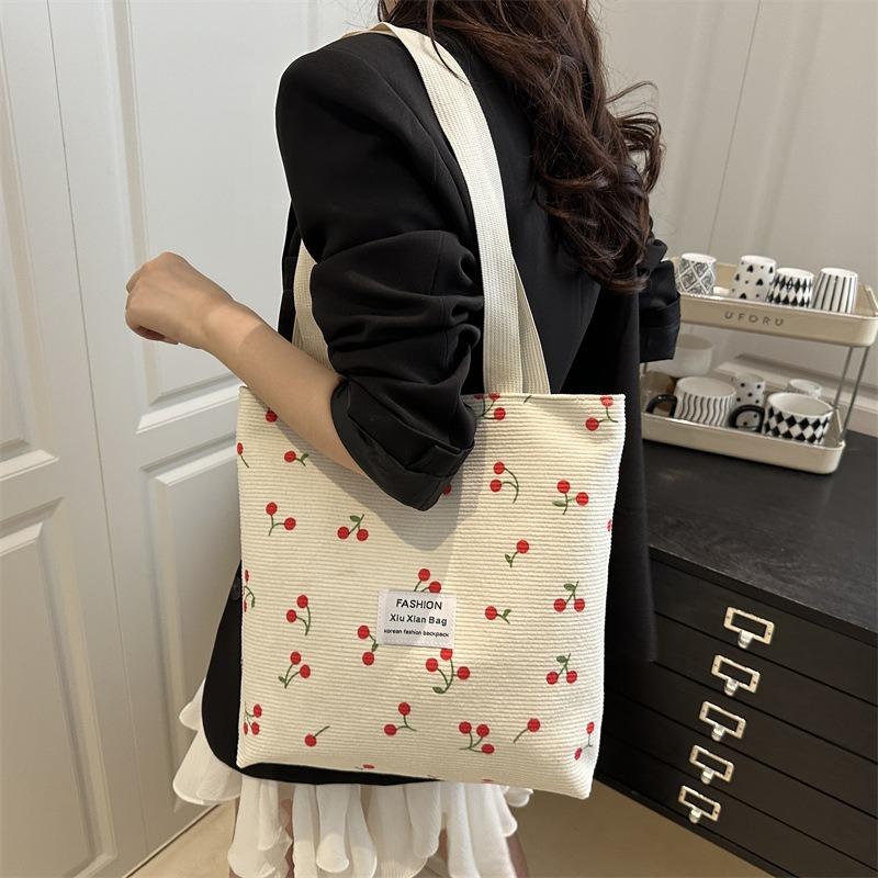 Beautiful and Fresh Summer New Popular Versatile Large-capacity Tote Bag Lightweight Shoulder Underarm Bag Handbag