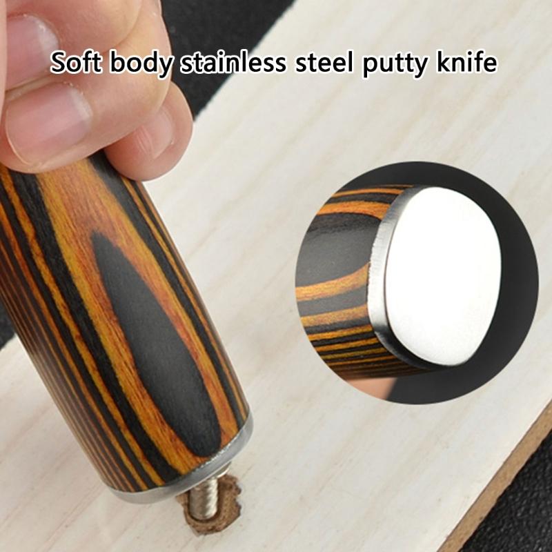 Multipurpose Ergonomic Handle Putty Batch Scraper With Thickened Blade For Hard To Reach Areas Enhances Tool Collection