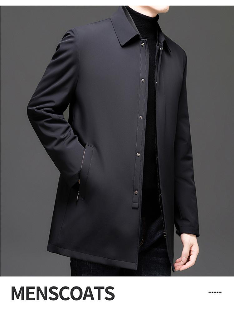 Men's Winter Coat with Detachable Liner: Insulated Jacket for All Ages