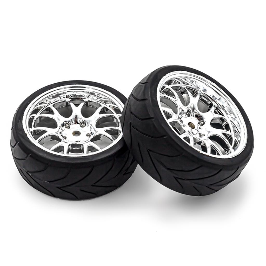 RC Drift Tires RC Racing Car Tires 4pcs Replacements for 1/10 94123 94122 D5 RC Drift Car