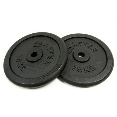 Cast Iron Weights 2 X 15 Kg MASTER