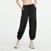 High-Waisted Wide-Leg Quick-Dry Yoga Pants Women Breathable Running Joggers With Mesh Detail
