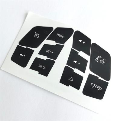 Autoaccessoires – Stickers in de autosalon