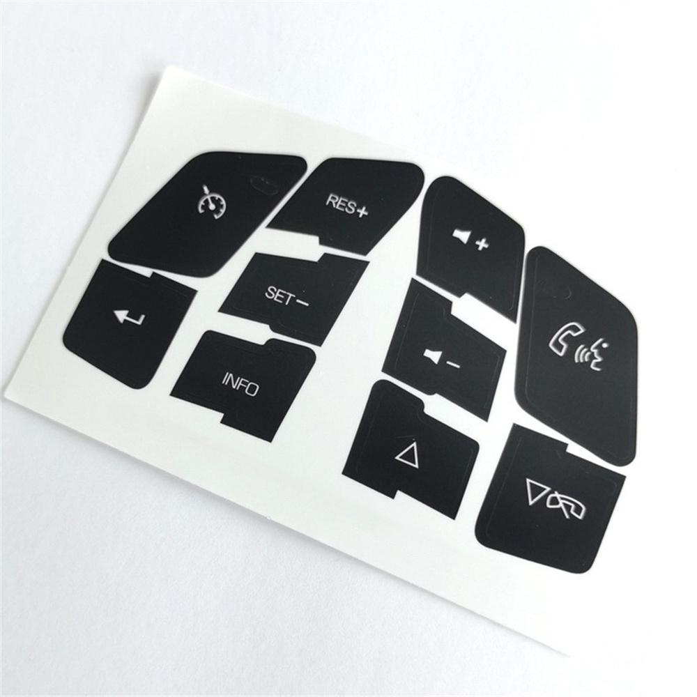 

New Steering Wheel Button Repair Decals Stickers For Corvette C6 Malibu Pontiac G6