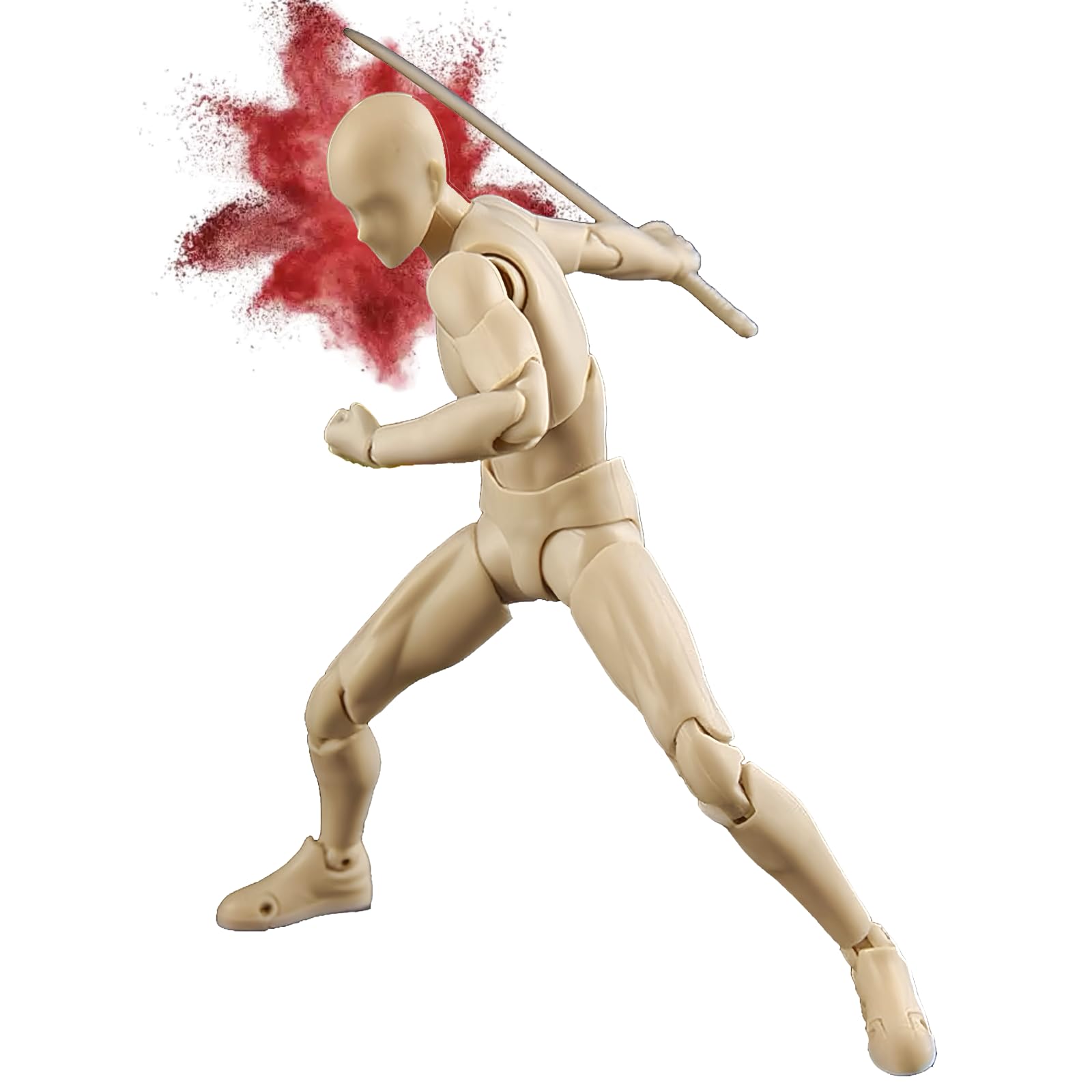 

Gnallang Drawing Mannequin with Interchangeable Model Comic Muscular Build (Male Model) - Articulated, Stand, Gestures, Doll, Model,
