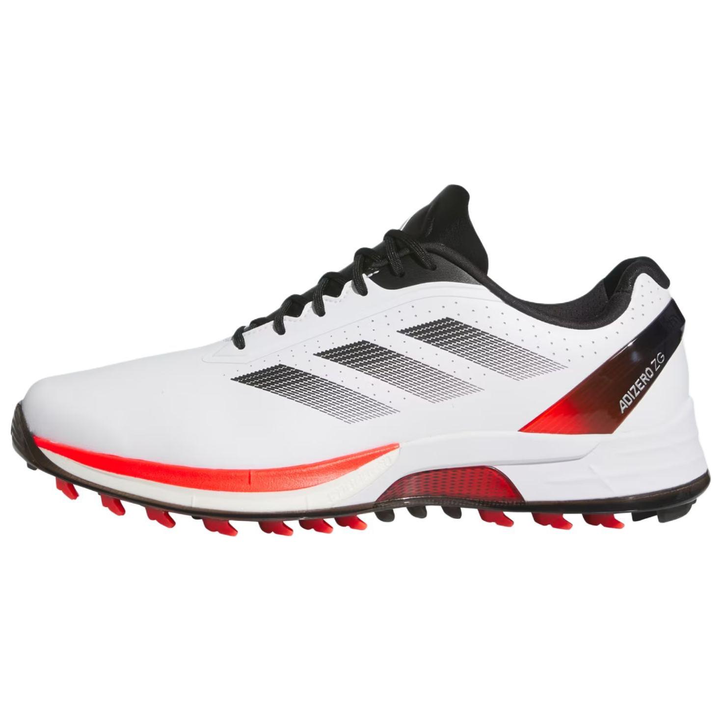 

Adidas Adizero Zg Spikeless Golf White Lucid Red Black Sneakers IE3530 42