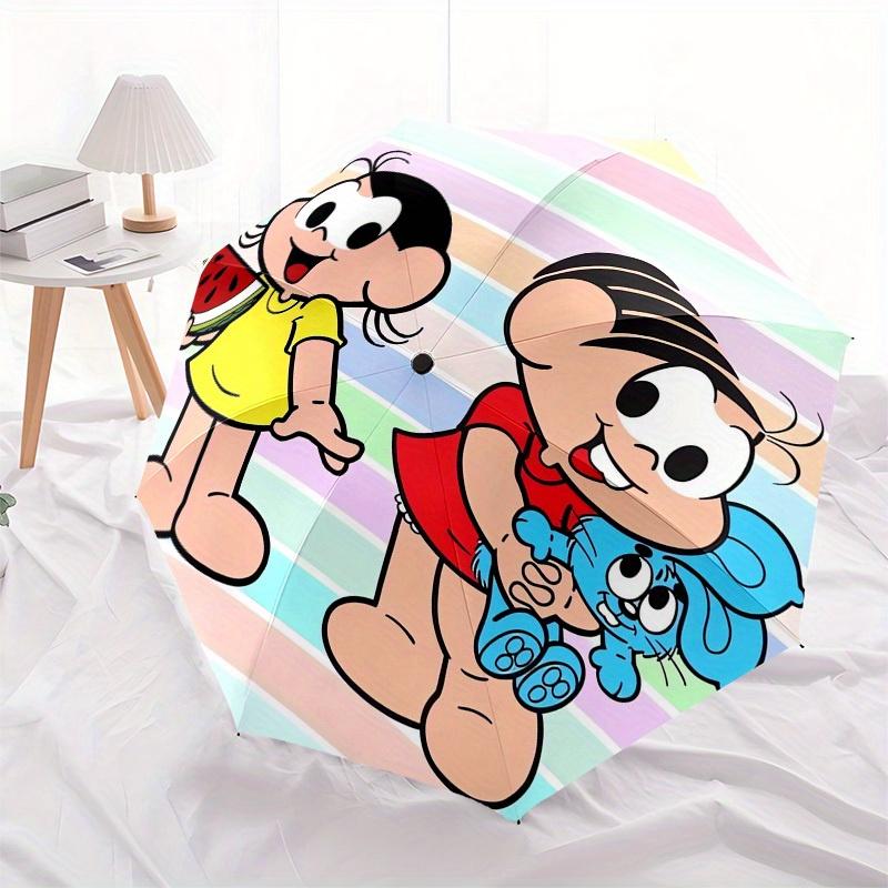 1pc Magali Themed High-quality Umbrella,Automatic Opening and Closing Umbrella,Multi-functional Umbrella G0811138