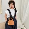 Trendy Pu Leather Mini Shell Bag For Kids Available In Multiple Colors For Fashion