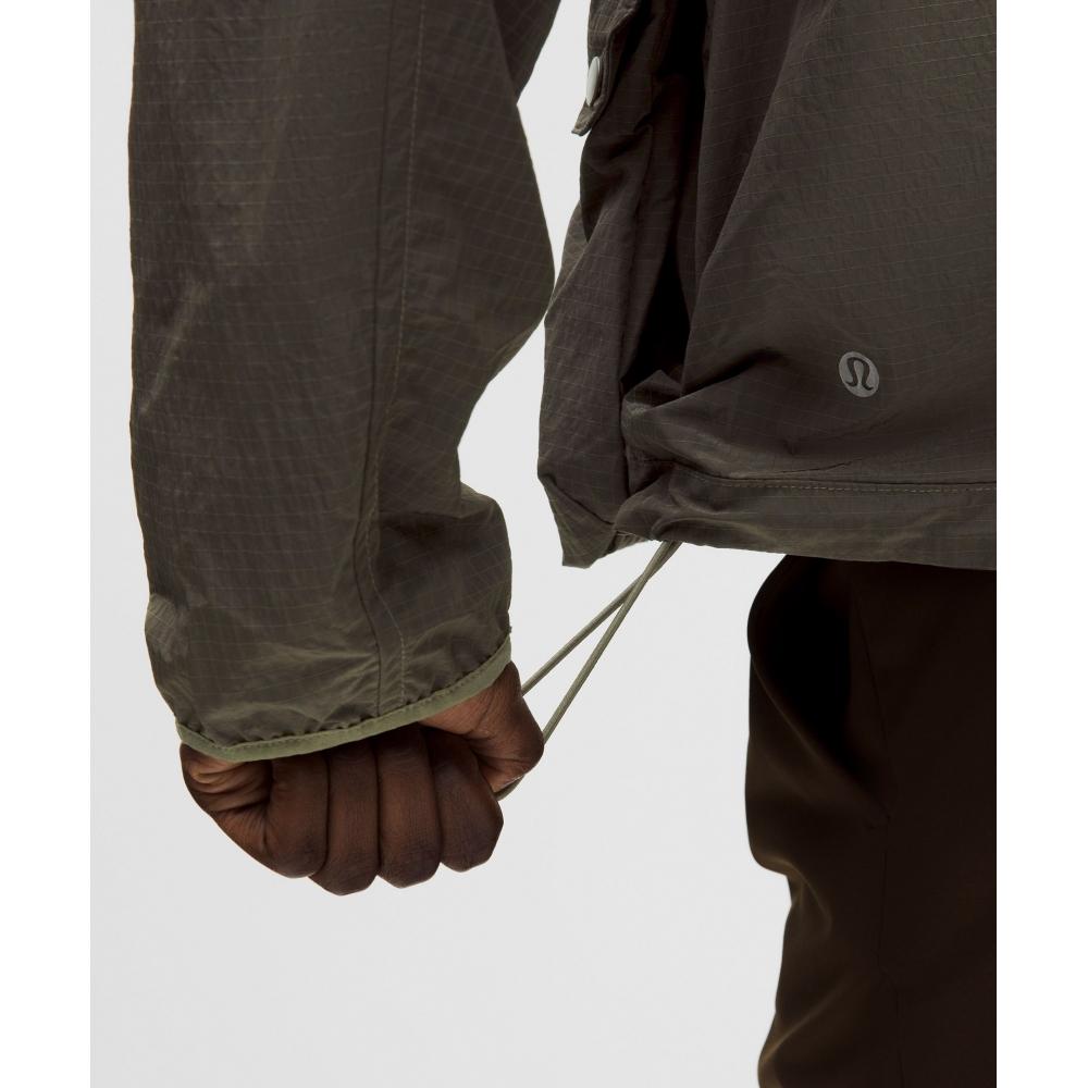 Lululemon Convertible Ripstop Hiking Jacket Army Green