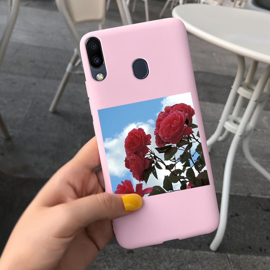 Cute Cartoon Cover For Samsung Galaxy M20 Phone Case For Samsung M20 2019 Soft Cover for Samsung Galaxy M20 M 20 SM-M205F Bumper