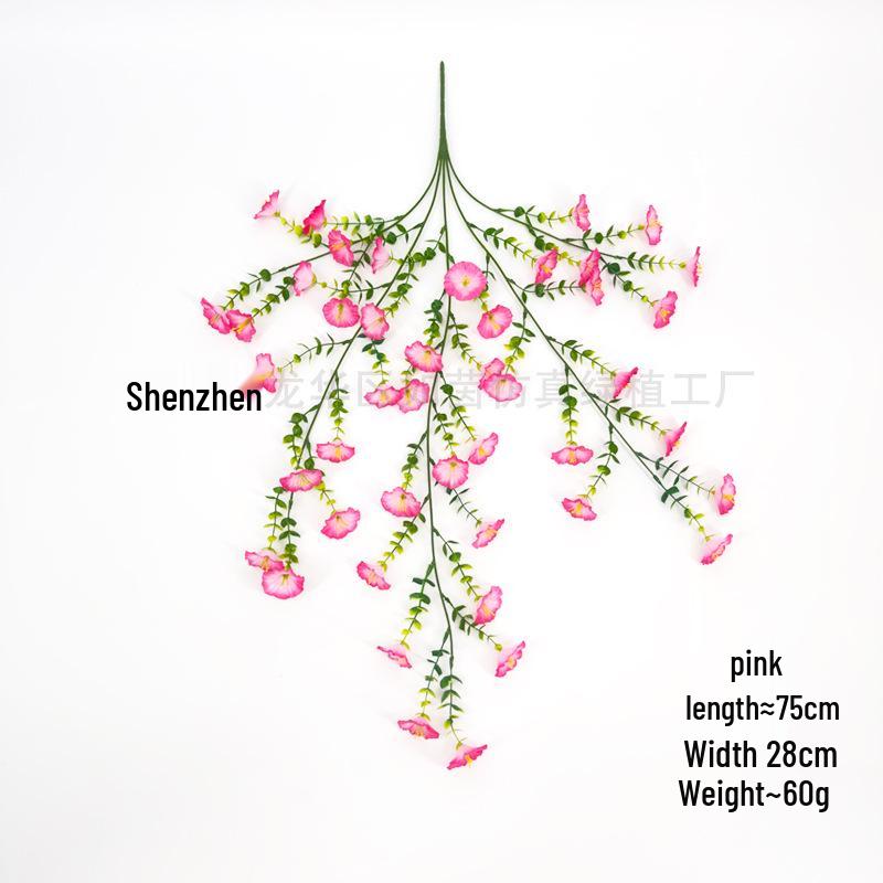 Eucalyptus Morning Glory Silk Flowers for Home & Wedding Décor