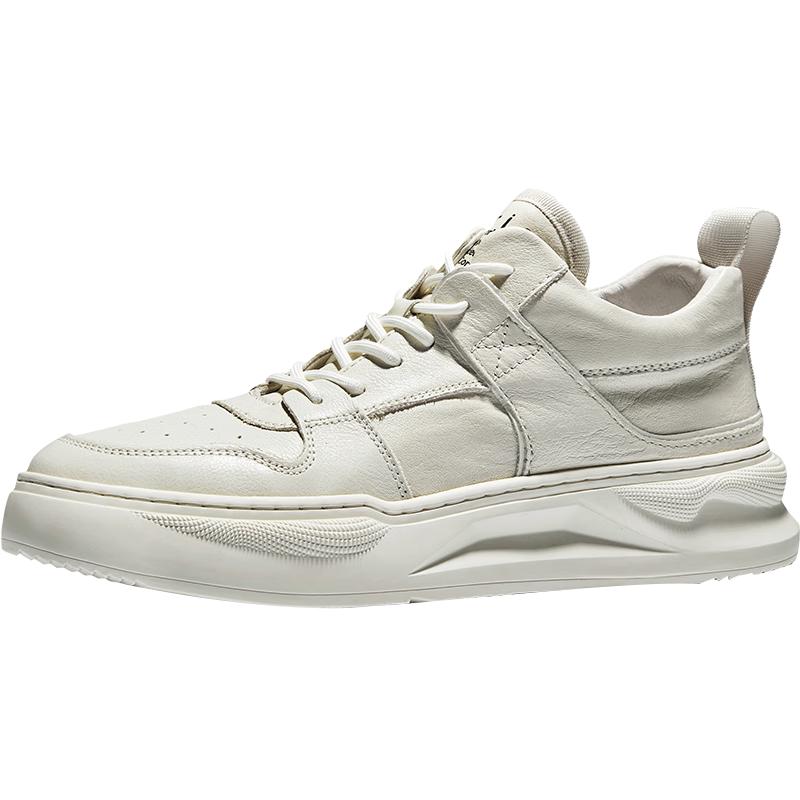 HAUT TON Men s Low-Top Leather Casual Shoes EU 39