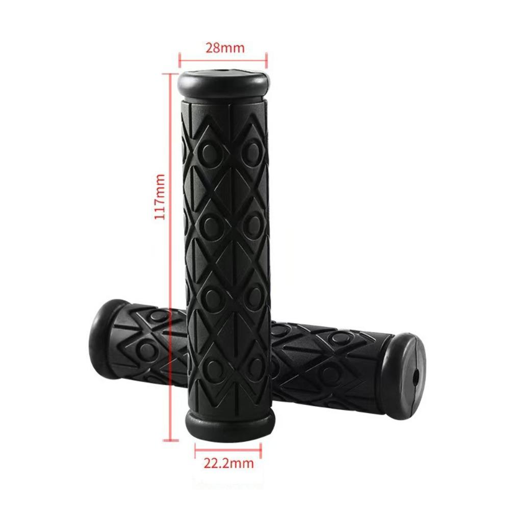 1 Pair Ergonomic Bike Handlebar Grips Anti-slip Bicycle Handlebar Cycling Accessories B