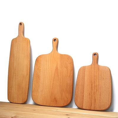 Beech Bread Board Solid Wood Chopping Board Wooden Tray Household Fruit Chopping Board