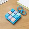 9 Keys Keyboard Fidget Toy Keychain Stress Relief Toys Finger Button Game Antistress Keycap Pendant For Children Adults Gift