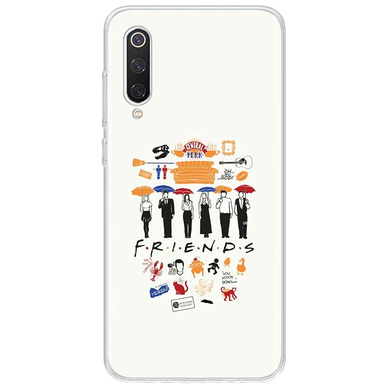Friends TV Show Series Sitcom Phone Case For Xiaomi Redmi Note 10 11 12 13 14 15 Pro Plus 11S 12S 14S 11T 11E 10S Soft TPU Back