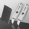 New Stainless Steel Utility Knife Steel Wallpaper Knife Holder Durable Sturdy Fast Cutting Manual Lock For Comfortable Grip
