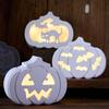 Hollow Atmosphere Light Ornament Silicone Mold DIY Halloween Pumpkin Gypsum Molds Resin Plaster Gift Storage Box Craft Making