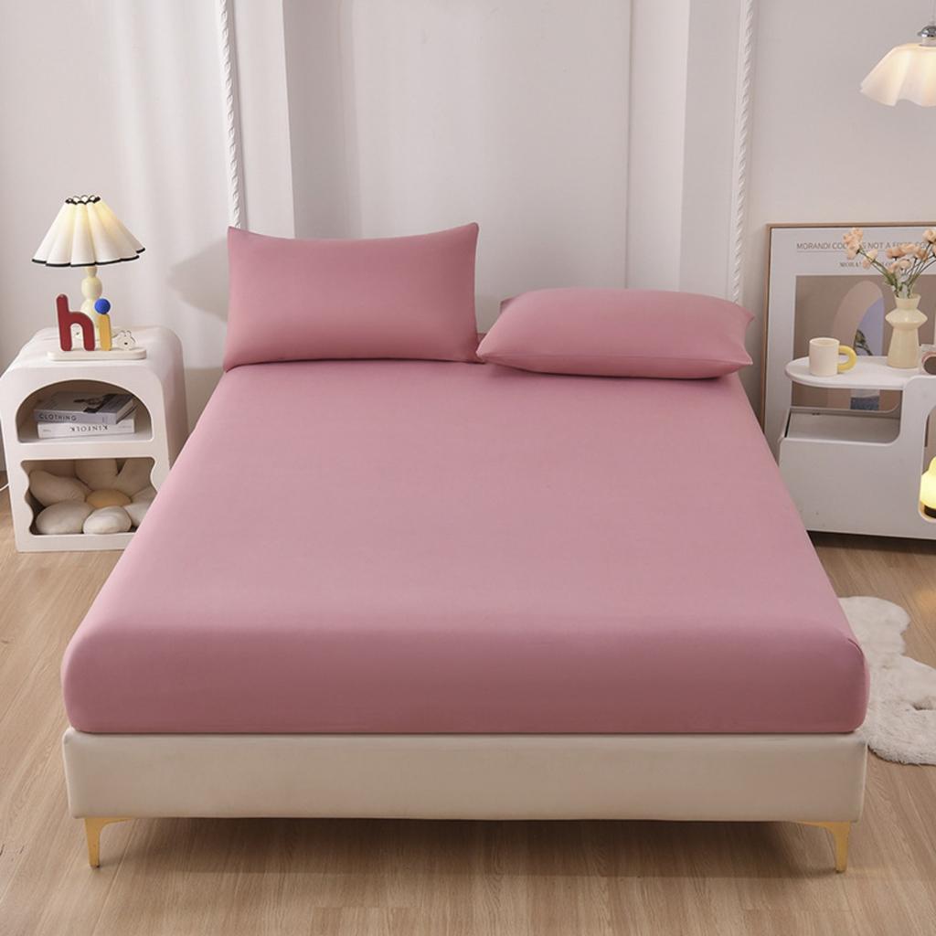 Summer Cool Bedsheet (excluding Pillowcase) Breathable, Mattress Protector, Wrinkle Resistant, Fade Resistant, Shrink Resistant, Machine Washable