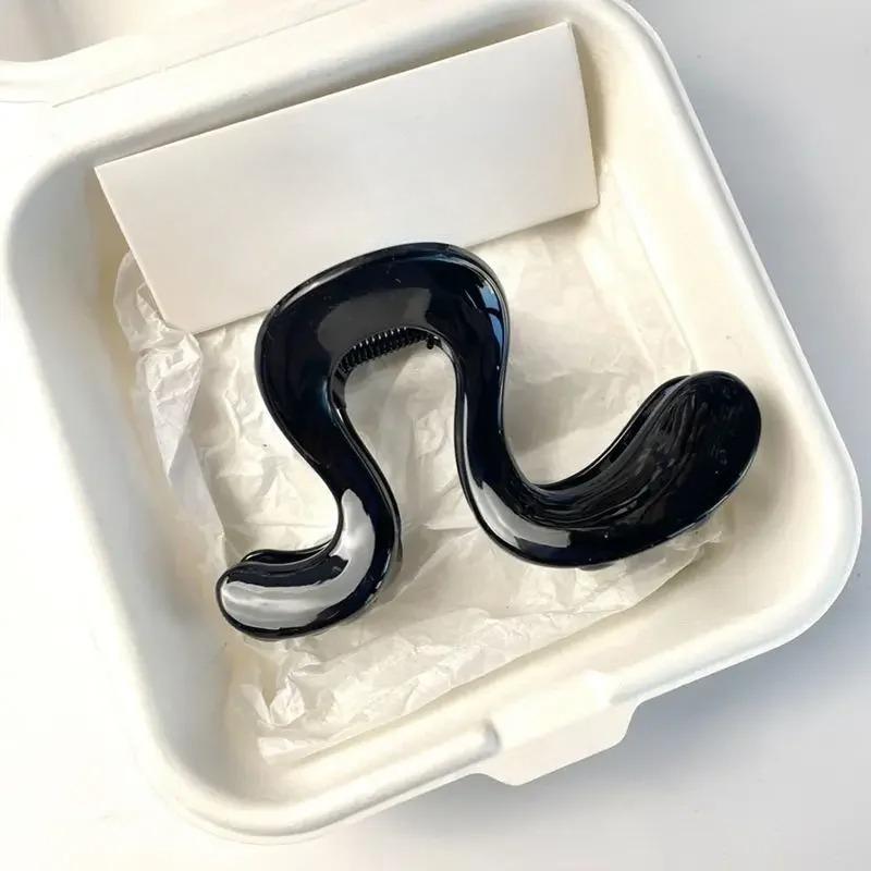 Elegante Damen Haarspange Premium Haarnadel Hinterkopf Accessoires Einfache Unregelmäßige Haarspange 2025 Neue Mode Haarspangen