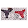 Charming !!! Women Sexy Lace Panties Low-waist Thong Underwear Solid Color Female G String Temptation Intimates
