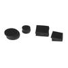 130Pcs Silent Foot Pads 3Mm Heavy Duty Felt Anti-Slip Mat for Furniture Protection Table Stool Legs Black Furniture Antiskid
