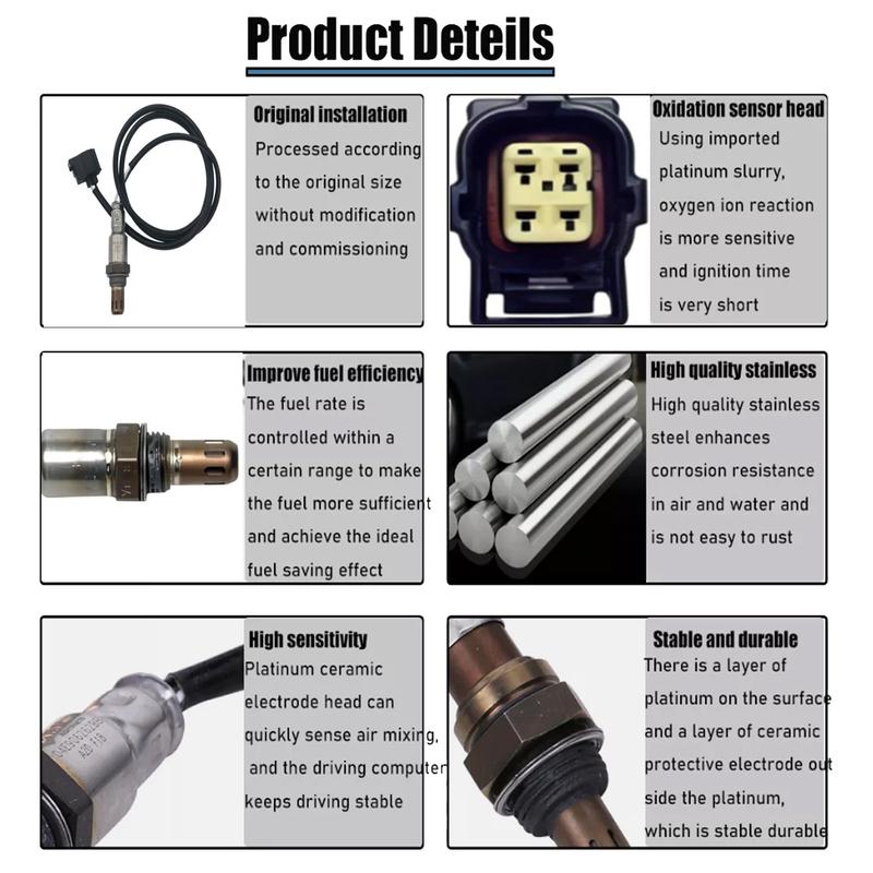 0065422318 Downstream Lambda Probe O2 Oxygen Sensor For MERCEDES-BENZ W463 G550 G500 GLC63 GLE63 G63 AMG 2013-2018 A0065422318
