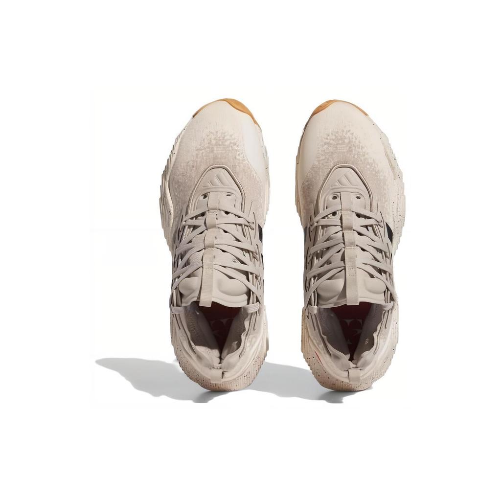 adidas Trae Young 3 Wonder Beige Unisex Sneakers Cream Grey-Five Wonder-White IF5602