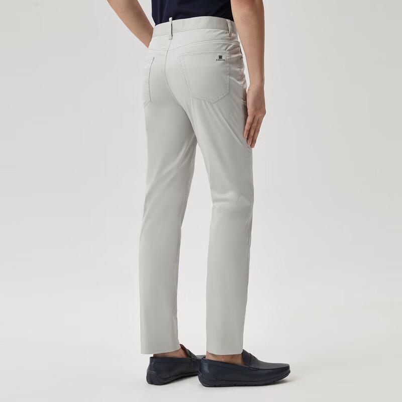 K-Boxing Men's Casual Stretch Straight-Leg Pants BQZT2385