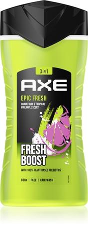 

Axe Epic Fresh Shower Gel for Face, Body and Hair TU прозрачный